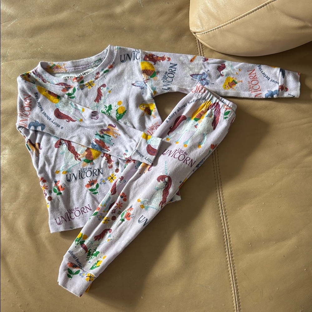 5/$20 Uni the Unicorn Pajama Set